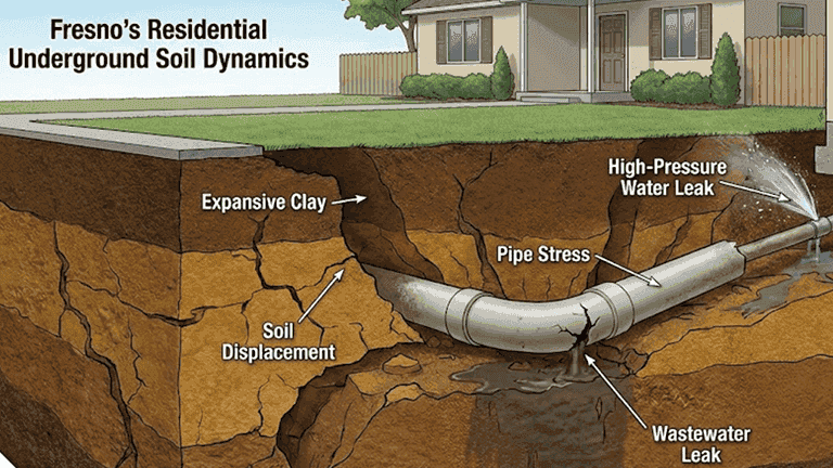 How Central Valley Soil Affects Plumbing Systems