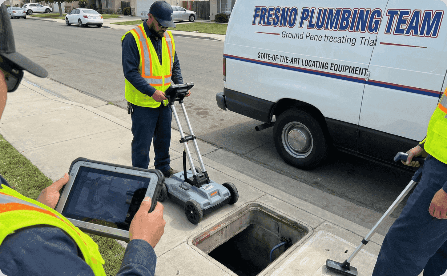 Advanced sewer cleaning equipment Fresno