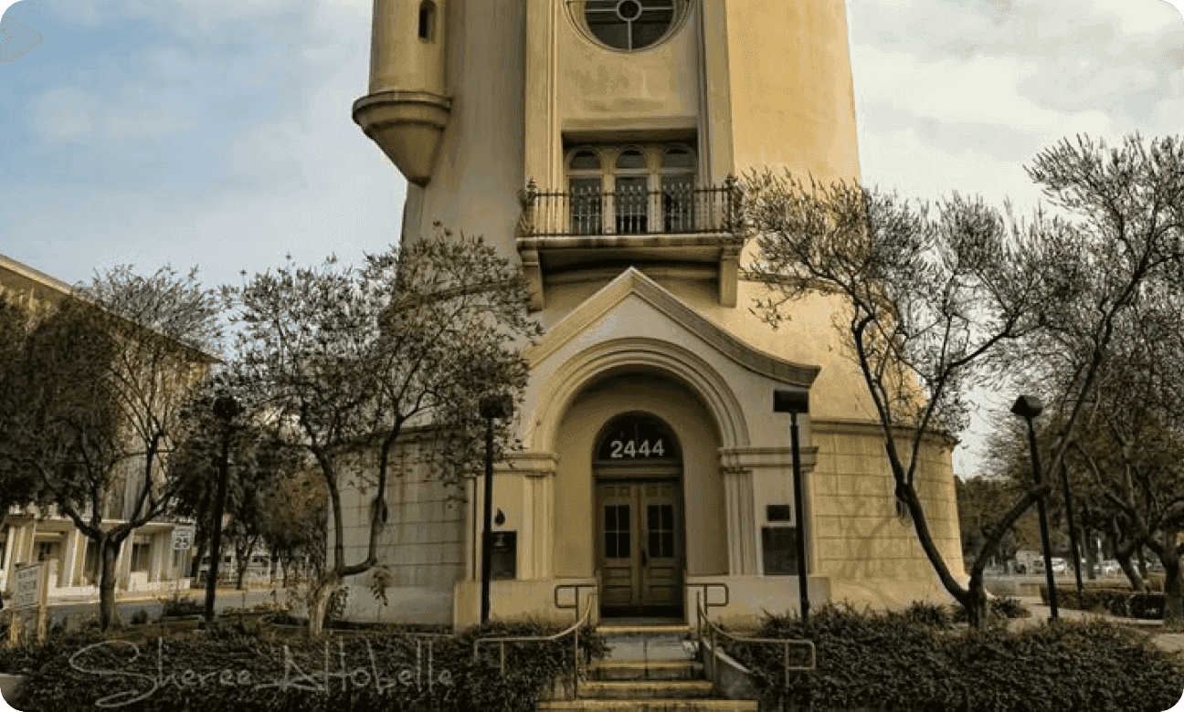 Old Fresno Water Tower historic landmark